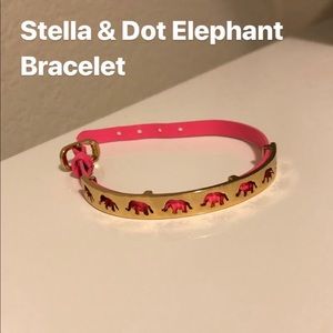 Stella & Dot elephant bracelet